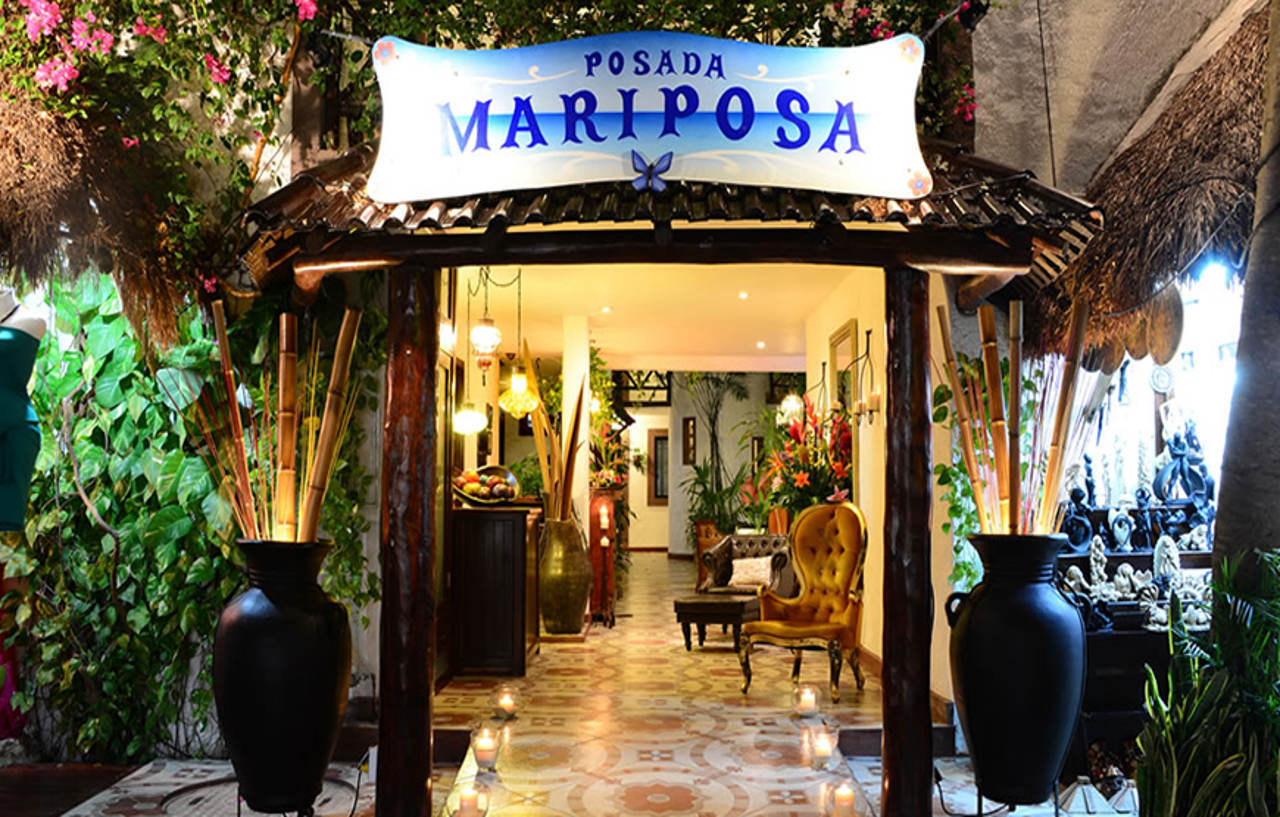 Posada Mariposa Boutique Hotel - 5Th Avenue Playa del Carmen Kültér fotó